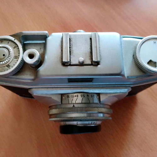 Agfa Silette Pronto used with leather case and strap