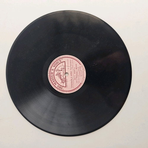 His Master's Voice 78 RPM record like new