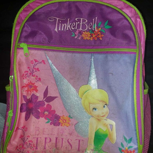 Tinkerbell school bag used in good condition for girls