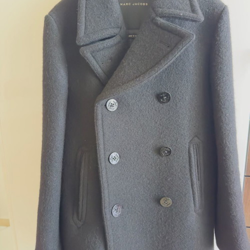Marc Jacobs Men's Coat 100% Wool like new, black, size 50