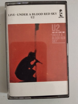 U2 Live Under A Blood Red Sky κασέτα μεταχειρισμένη