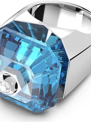 Swarovski ring no 55 like new, blue