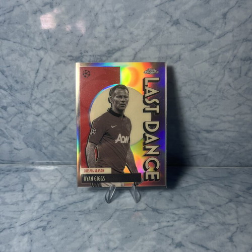 2025-26 Topps Chrome UEFA Club Competitions #LD-12 Ryan Giggs Last Dance card