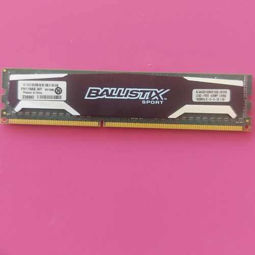 Crucial Ballistix Sport DDR3 4GB memory like new
