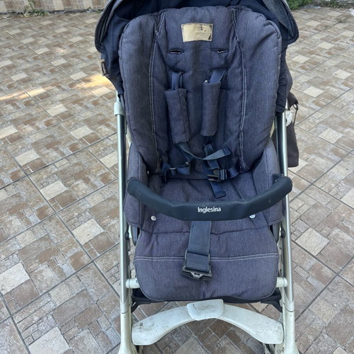 Inglesina stroller with Isofix base, bag and car seat used
