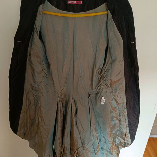 Theatrale coat used, size M, black, from Paris