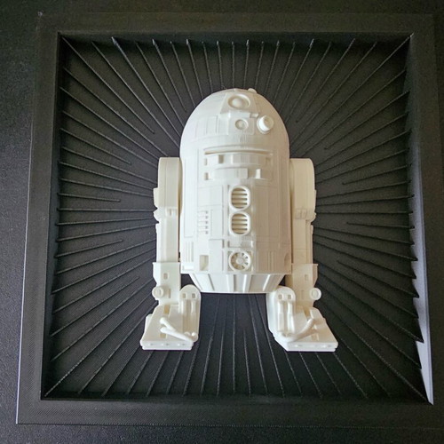 R2-D2 Star Wars Wall Frame new