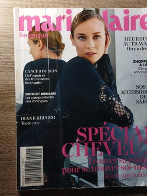 Marie Claire Belgique October 2015 used magazine