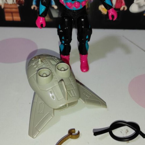 G.I.JOE TARGAT (v1) 1989 figure used with equipment