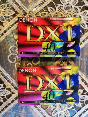 Κασέτες Denon DX1 40 καινούργιες, πακέτο 2
