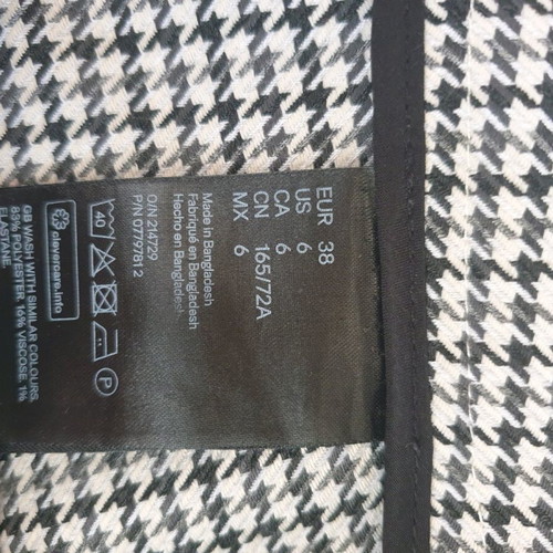 H&M women's pants like new, cotton, summer, size M