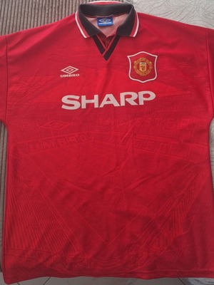 Manchester United authentic jersey 1994, size L, like new