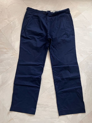 Vintage Guy Laroche blue pants used, size XL