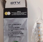 Λάμπες LED Φλόγα 3W Θερμό Λευκό E14 πακέτο 10 καινούργιες