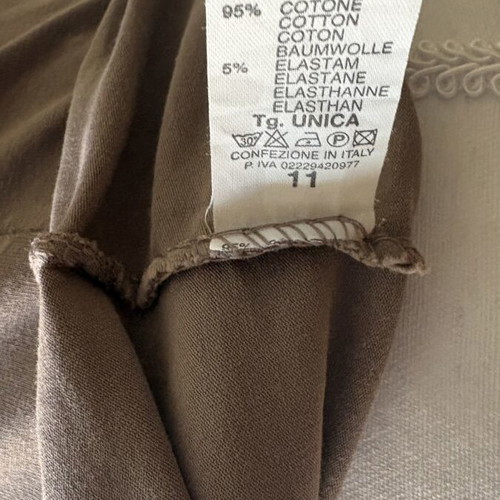 Strapless tops pack of 2, size M, like new, brown and gold
