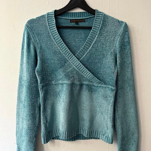 Attrattivo sweater used, turquoise, size S