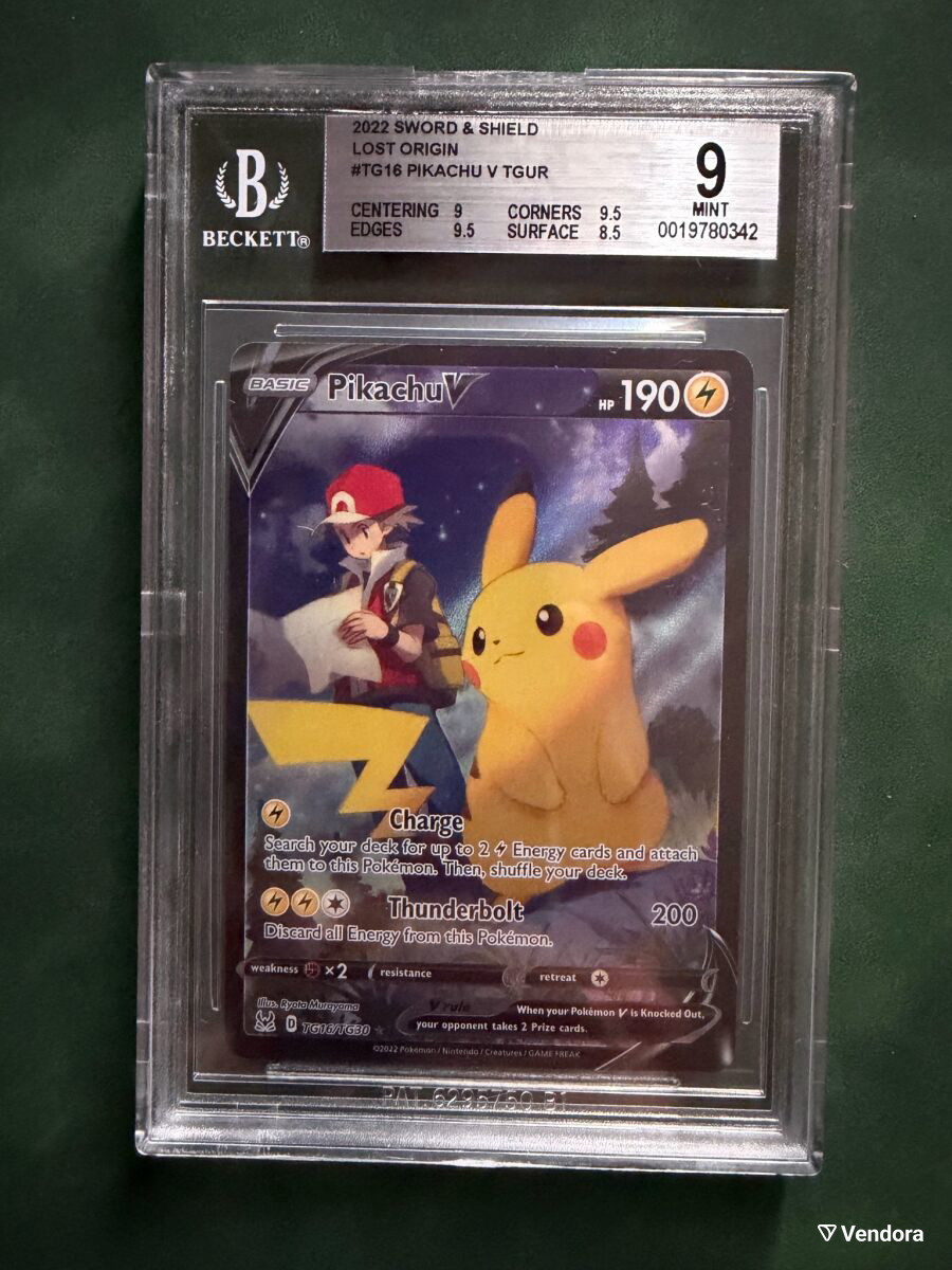 pikachu pokemon card lost origin Pikachu V