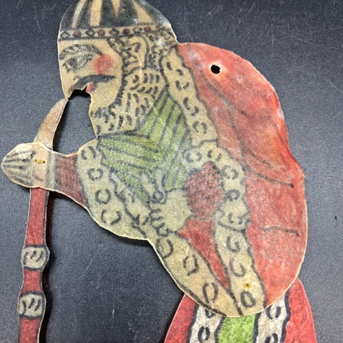Authentic Handmade Leather Shadow Theatre Figure – Ali Pasha (25.5cm)
