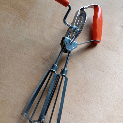Retro hand mixer new from late 1970s