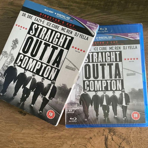 Straight Outta Compton Blu-ray brand new with slipcover