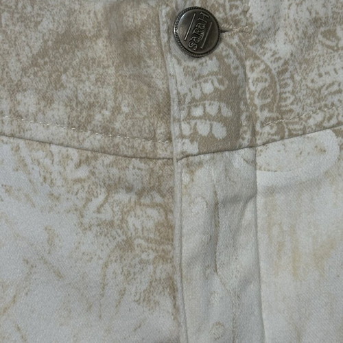Sarah Lawrence women's pants size 40, white-gold, like new