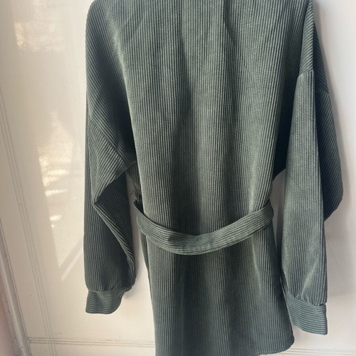 Olive corduroy dress-jacket like new, size M/L