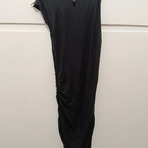 Pink Woman dress small like new, black, one sleeve with zipper