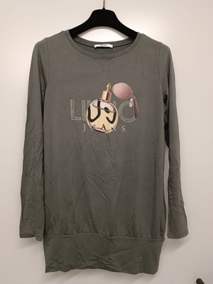 Liu Jo khaki blouse with strass size XS like new