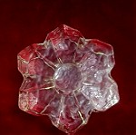  Art crystal Glass warmer by Bel Mondo  ( βάση ρεσω τσαγιερας/ σουπιερας) West Germany