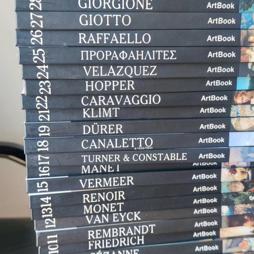 Great Painters collection of 29 volumes used