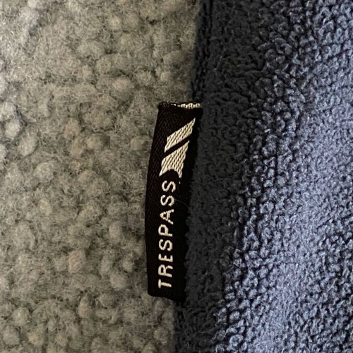 Trespass fleece jacket for boys 9-10 years like new, grey and black