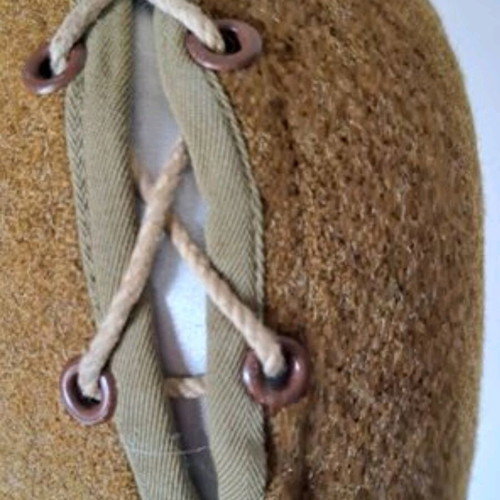 B-N aluminum canteen with khaki wool cover, collectible