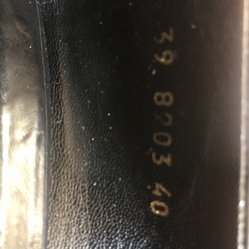 Walter Steiger black leather pumps used, size 40
