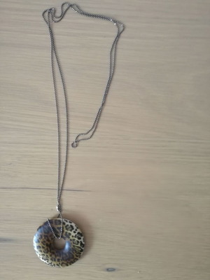 Long necklace animal print new