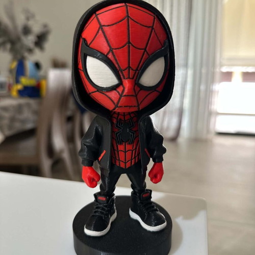 Spiderman Figure Miles Morales 3D Printed New 15cm