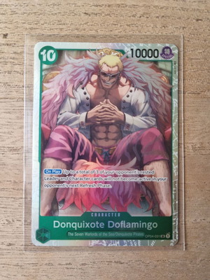 Donquixote Doflamingo (OP04-031) One Piece TCG card like new