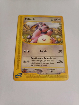 Miltank (Aquapolis 94/147) Pokemon Card used