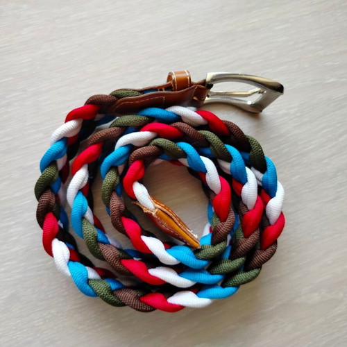 Multicolor adjustable belt new, length 112 cm