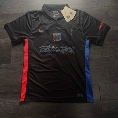 Barcelona Travis Scott Collaboration Lamine Yamal Edition Football Shirt new