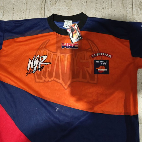 Vintage Honda Repsol Michelin Alex Criville World Champion Racing Shirt new XL