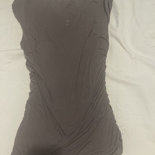 H&M elastic blouse like new, brown color, size M