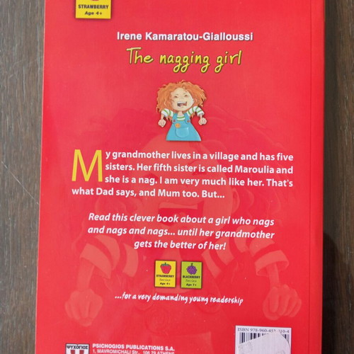 The nagging girl children's book new in English