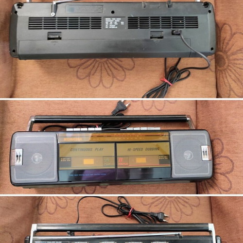 Sony CFS-W338 and International KT 1907 cassette radios used