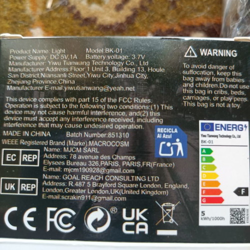 Bicycle lights new, front solar charging and rear with horn