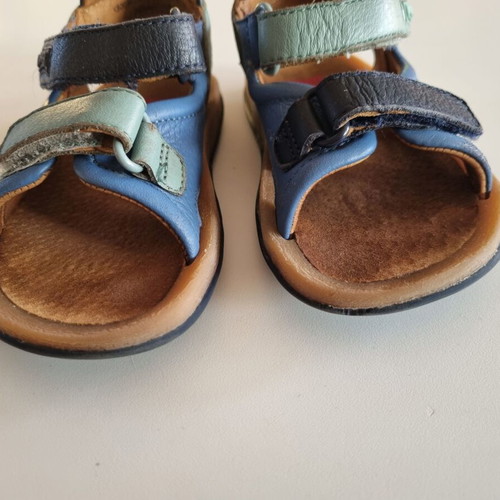 Camper children's sandals size 24 like new, blue and green