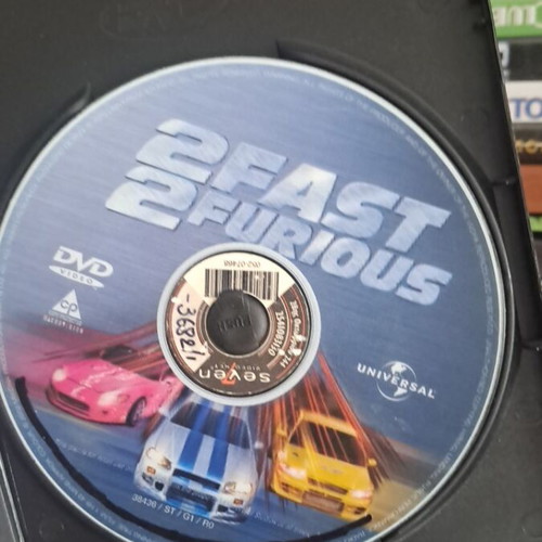 Fast and Furious 2 DVD μεταχειρισμένο, δράσης περιπέτεια αστυνομική με υπότιτλους