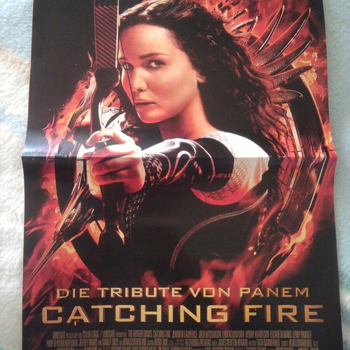 Hunger Games 'Catching Fire' & B.A.P. poster like new