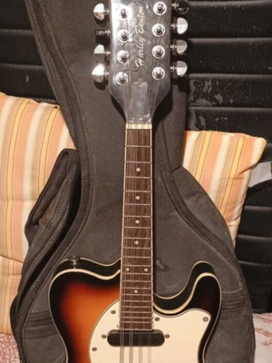 Harley Benton MA-500 VS Bluegrass Series electric mandolin with case