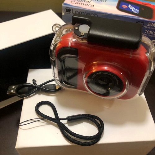 Lamtech 2in1 Waterproof Digital Camera Red