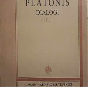PLATONIS, DIALOGI, VOL. I ΠΛΑΤΩΝΟΣ, ΔΙΑΛΟΓΟΙ, Τ. Α'